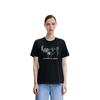 UNIQLO Printed Character Crew Neck Cotton T-Shirt Unisex tops Black 448582-09