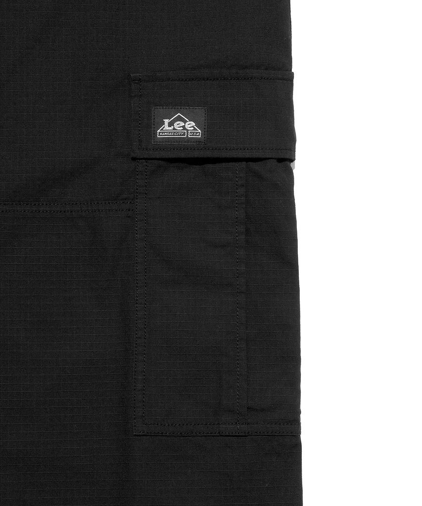 LEE Cut-Out Detail Cargo Shorts Black