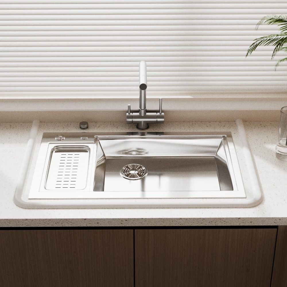 Trocken- und Nassbereich Trennung Wasserstopp-Dichtungsstreifen Selbstklebend für Badezimmer Küche