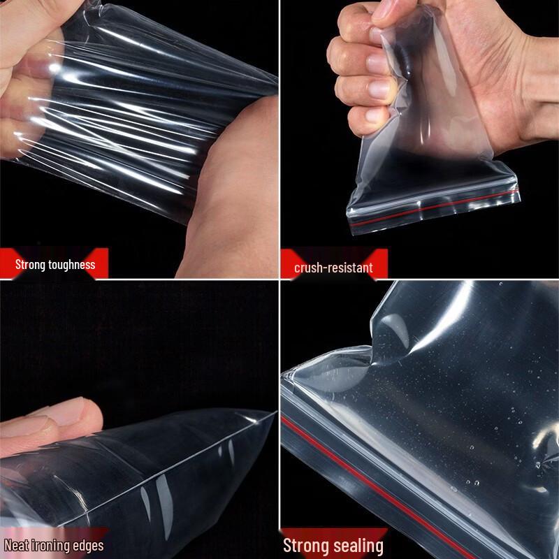 Handun Transparent Self-Sealing PE Storage Bags