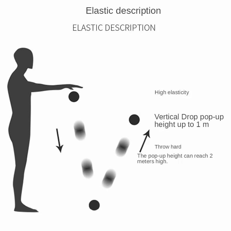 6,3 cm Tragbares Massagegerät Massage Lacrosse Bälle für Myofasziale Entspannung Triggerpunkt Muskelknoten Bein Nacken Arm Muskelentspannung