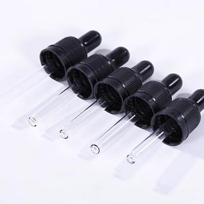 Leere Braunglasflasche Glastropfer Gesundheits- und Schönheitswerkzeug