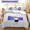 3pcs Kylian Mbappé Pattern Bedding Set Duvet Cover Set Includes Duvet Cover &pillowcases,perfect All Season Bedroom Decoration&gift