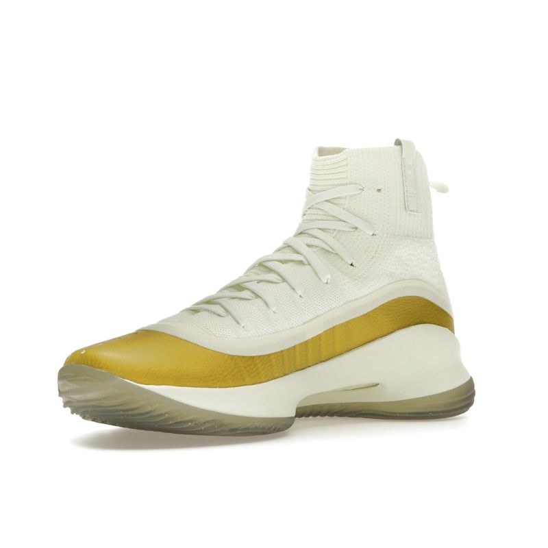 Under Armour Curry 4 Retro Champions Mindset Men Sneakers Cream 1298306-301
