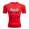 Y2K Compression Tee Shirt Men Fitness Gym Skeleton Sport Running T-Shirt Rashgard Top Quick Dry Short Sleeve T-Shirt for Male