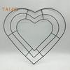 Bee Hive Wreath Frame Heart Metal Wire Form Bee Shaped Wire Frame Wreath Form for Flowers Ribbons DIY Wreath Home Decor