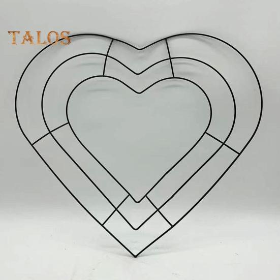 Bee Hive Wreath Frame Heart Metal Wire Form Bee Shaped Wire Frame Wreath Form for Flowers Ribbons DIY Wreath Home Decor