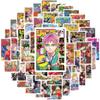 10/30/50pcs Small Size Mix Anime Jujutsu Kaisen Attack on Titan Aesthetic Poster Sticker Laptop Phone Decoration Sticker Kid Toy