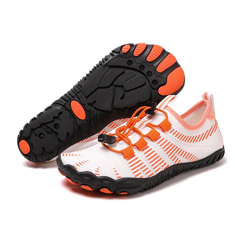 Outdoor Quick-Dry Five-Finger Water Shoes for Hiking & Swimming - Non-Slip Beach and Creek Footwear for Couples