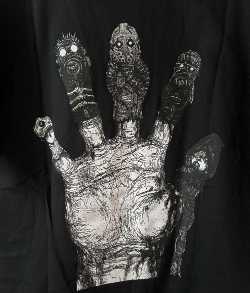 [USED] Limited Rare Item: L Size Dorohedoro Sacrificial Wish T-Shirt Black