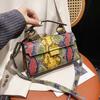 

Woman Fashion Snake Print Wrist Shoulder Bag New Luxury Brand Designer Handbags Trend Quality Le… More