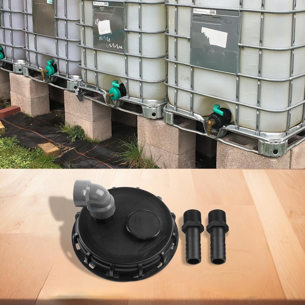 Adverse Weather Resistance IBC Cover DN150 Rainwater Pail Water Tank Cover