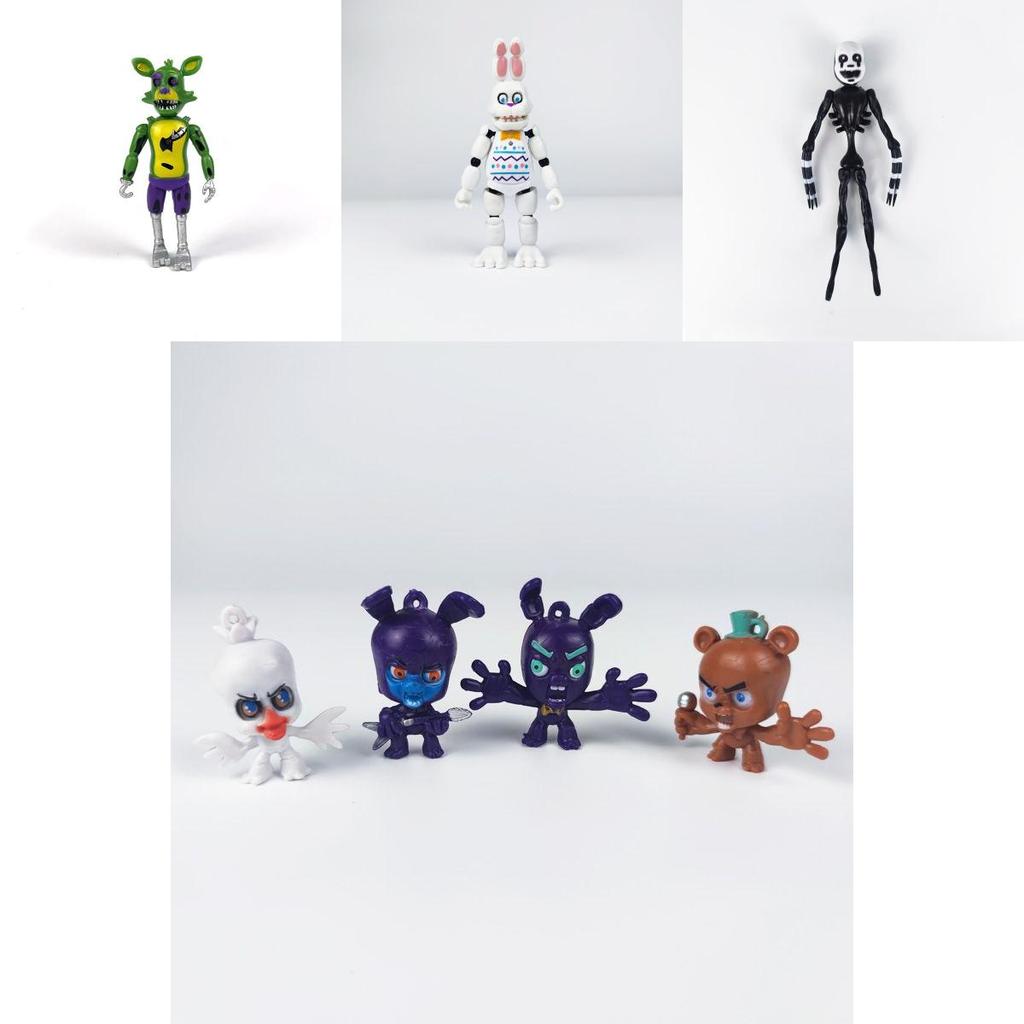 Set de Figuras Colorido de Five Nights At Freddy's Gran Regalo Para Fans Del Juego