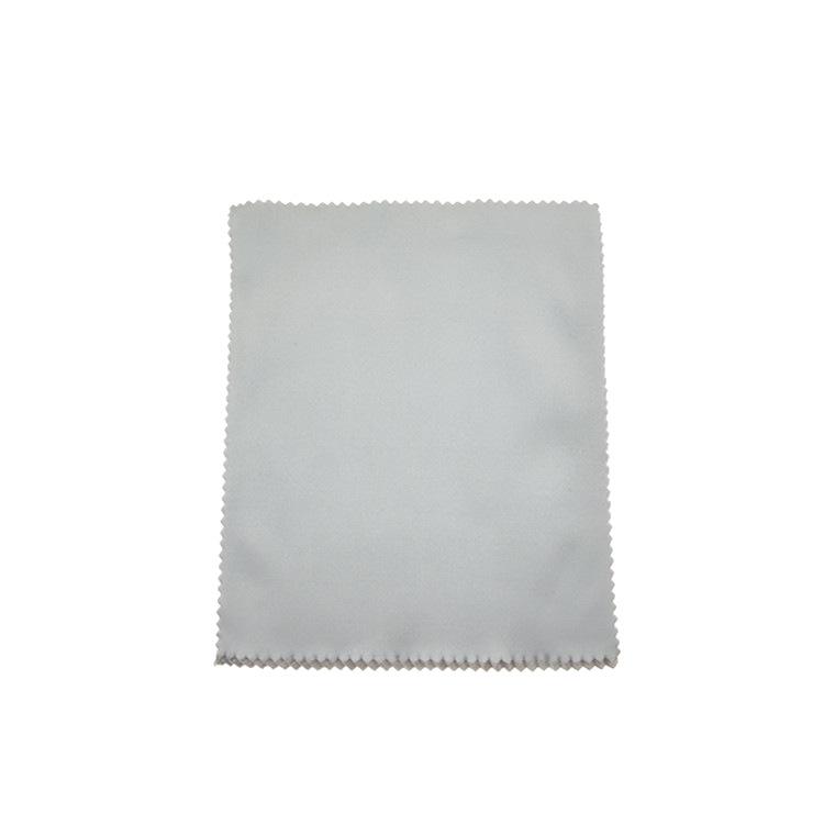 Custom Logo Eyeglass Cleaning Cloth - Black, White, Gray Polyester for Jewelry and Reading Glasses