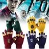 Hogwarts Potter Harry Icon Knitted Gloves Warmth Cosplay Prop Christmas Gifts