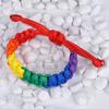 Manufacturer LGBTQ Pride Rainbow Design Paracord Unisex Women Survival Bracelets for Men