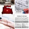 Arsenal Pattern Digital Print Bedding Set With Active Dyeing For Bed Kids Bedroom Decor