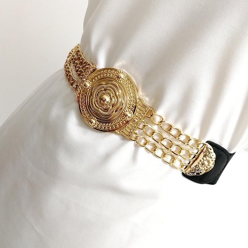Four Seasons Available New Belt Women'S Leather Fashion Versatile Jeans Belt Decoration With Skirt, Suit, Sweater Waist Cover