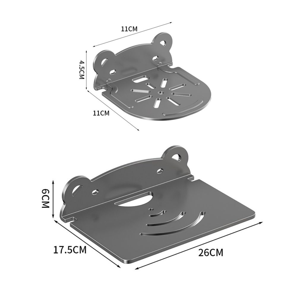 Wall Mount Projector Stand Compatible Bracket Storage Rack Durable Metal Bracket  Indoor
