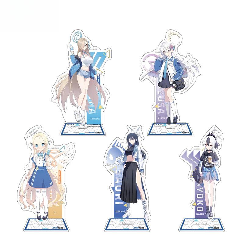 Blue Archive Standee Card Character Fandom Collectibles