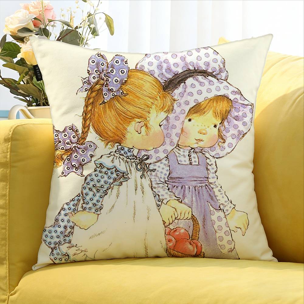 S-Sarah K-Kay Vintage Country   Various Sizes Square Pillow Case For Car Home Bedchamber Decor