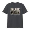 Tres Hombres ZZ Top Retro Rock Blues La Grange Jesus Just Left Chicago T Shirt Vintage Washed Stretched Homme Fashion Stylish