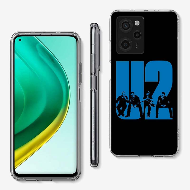 Band U2 Cover Phone Case For Xiaomi Poco M8 M7 M6 M4 M3 X7 X6 X4 Pro F7 Ultra M5S Mi 14 14T 15 15T 12T 10T Pro 12S 12 11 Lite Co