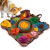 Interactive Snuffle Mat Dogs Cats Rabbits Guinea Pigs - Washable Fleece Puzzle Toy Slow Feeding Stress Relief Training