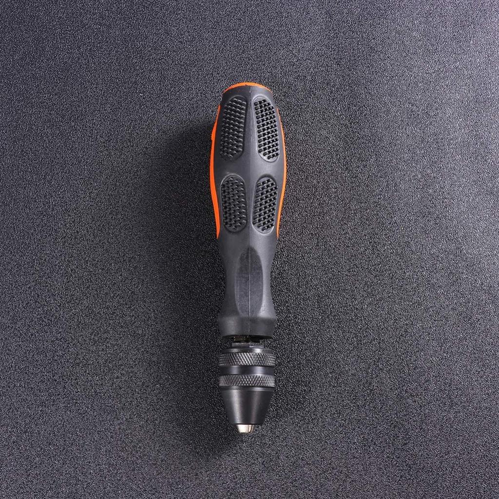 MOLATE Micro Pin Vise for Hand Twist Drill Bits Manual Hand Drill Hole Drilling Drills, Compatible, 0.5-8mm, Drill, Tool,