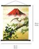 Washi Kawasumi Pattern Yuzen Washi Tapestry First Dream 58 X 46 Cm Gift Boxed First Second Third Eggplant All-over Fuji, Hawk,