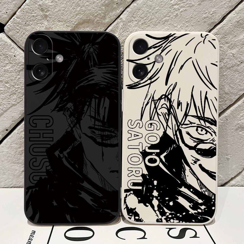 Anime Jujutsu Kaisen Phone Case For Oppo A60 A98 A78 A38 A18 A57 A76 A36 A96 A17 A74 A54 A94 A16 A15 A93 A31 A92 4G 5G Cover