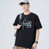 Summer new round neck short-sleeved T-shirt men's casual fashion with combed cotton T-shirt bottoming shirt tops