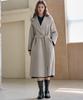 Mitte Belted Handmade Open Coat_Grey