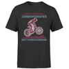 Burn Carbohydrat Not Hydrocarbon Mens T Shirt Cycling Vintage Biker Tee Top