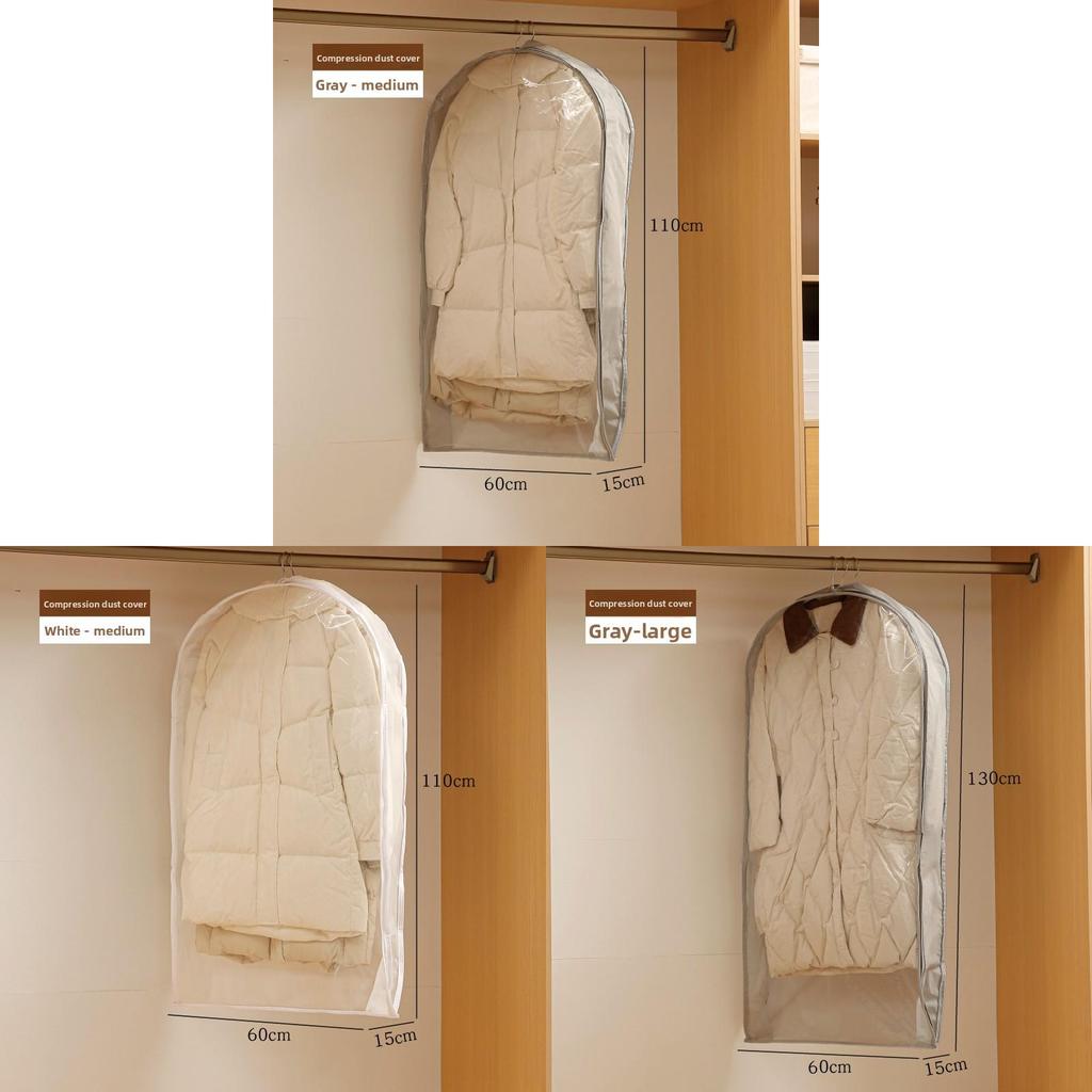 Peva Clothes Dust Cover For Wardrobe Storage With Antidust And Moistureproof Design