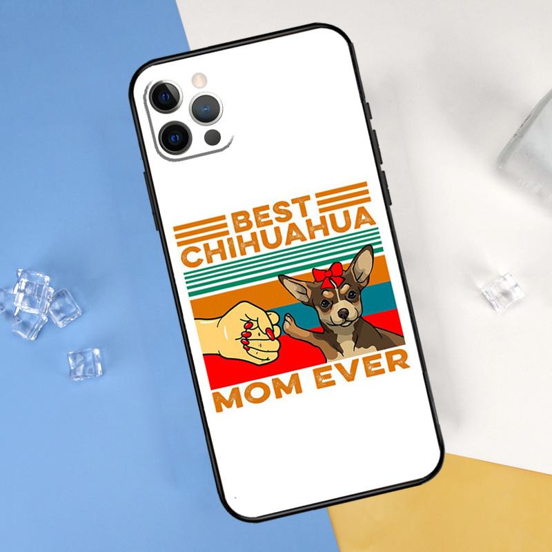 Chihuahua Dog Case For iPhone 16 15 11 12 13 14 Pro Max XR X XS Max Plus 12 13 Mini Back Cover Phone Case