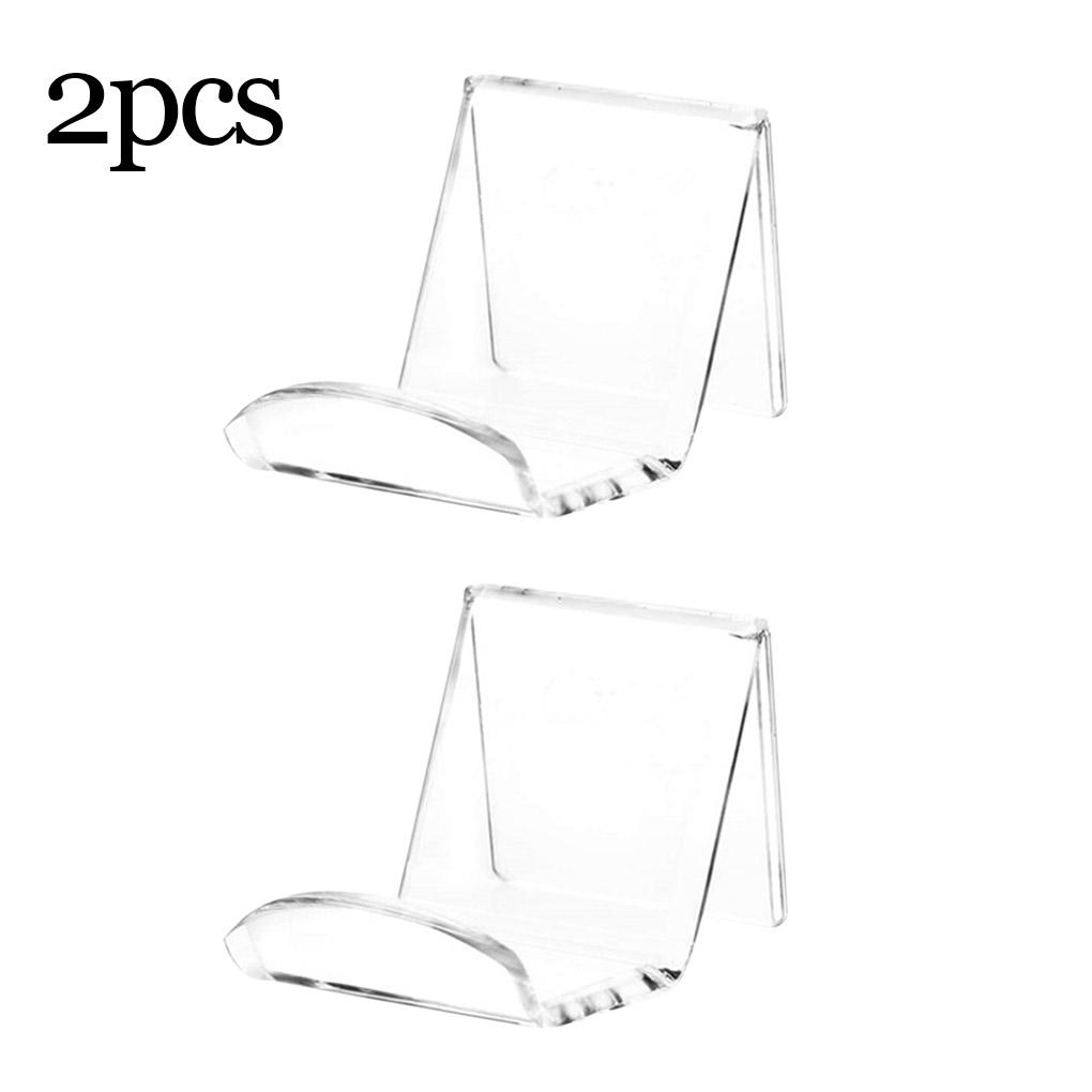 2x Acrylic Game Controller Holder Stand Wall Mount Fits for PS3 One
