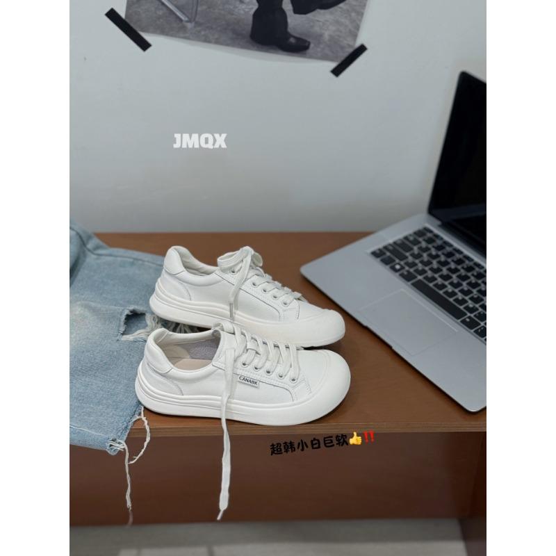 

Кожаная версия~ Новая платформа Maillard увеличивающая рост универсальная повседневная спортивная обувь женские кеды 35 бежевый