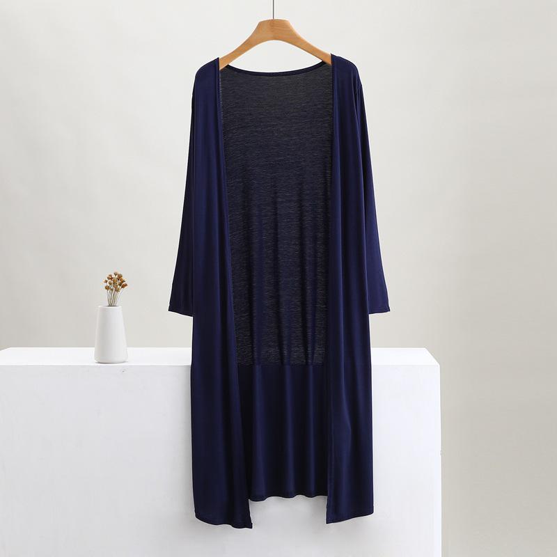 

Women s Modal Long Sleeve Summer Shawl: Lightweight Sun Protection Outerwear One Size