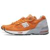 New Balance Nb 991 Mesh Suede Fabric Retro Casual Low Top Running Shoes Unisex Sneaker Gray Orange M991OGW