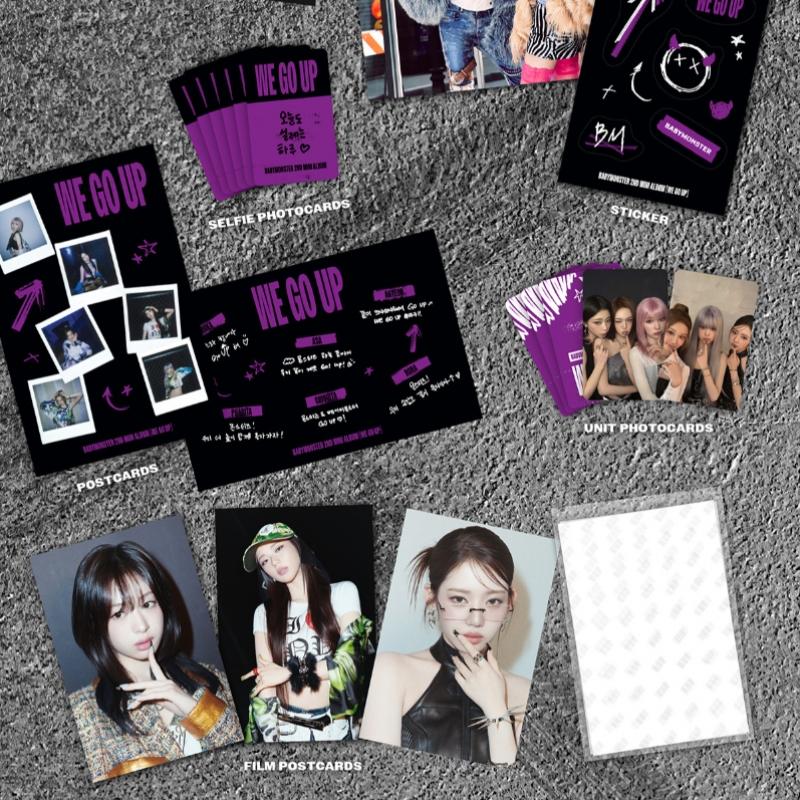 Babymonster We Go Up   Mini Album Vol. 2 Postkort Version. 