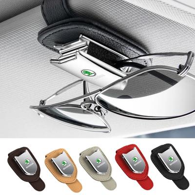 Clip Multifunzione per Occhiali da Auto Per Skoda Rapid Octavia A7 A5 Fabia Nissan Qashqai J11 Juke X trail Mitsubishi asx Accessori