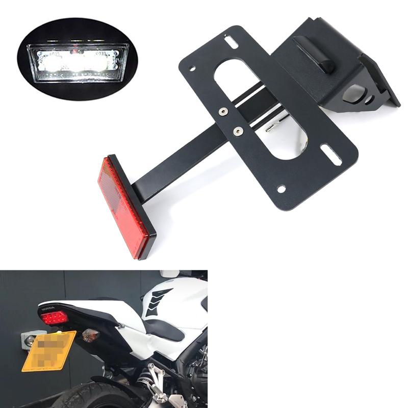 Fit For Honda CB650F CBR650F 2014- 2024 Rear Tail Tidy Fender Eliminator Kit License Plate Holder Bracket