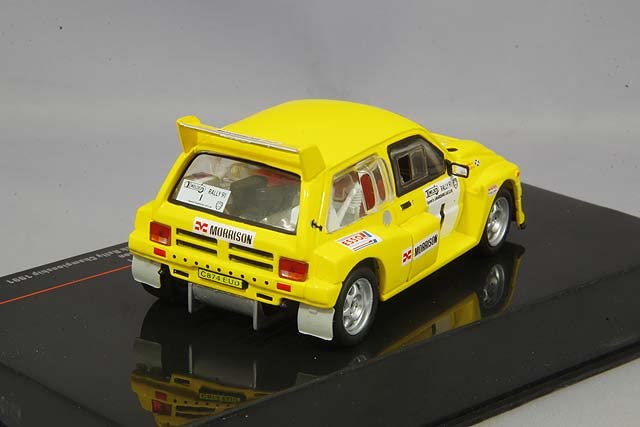 Ixo Model MG Metro 6R4 1991 Scottish Rally Winner RAC362LQ #1 D.Milne/B.Wilson 1/43