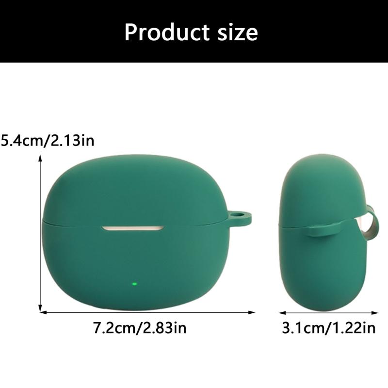 Earphone Cover Shockproof Wrap Case Antiscratch Guard Washable Silicone Housing Shell Enhances Grip Suitable for X5 Evo