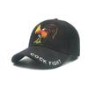 Unisex Versatile Duckbill Cap: Solid Color Embroidered Baseball Hat for Large Head Circumference