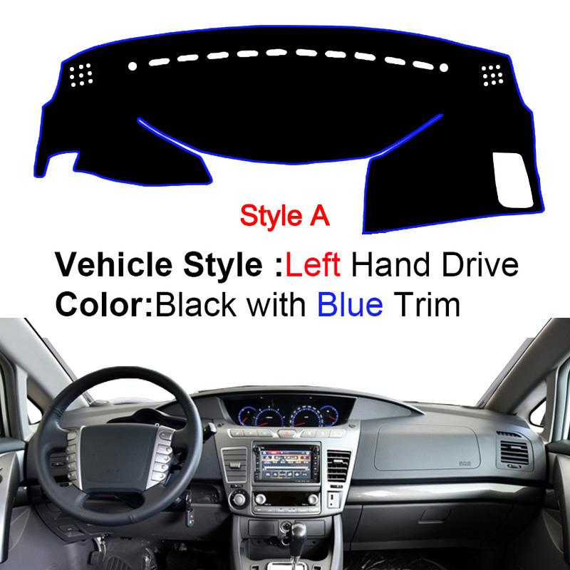 Car Inner Dashboard Cover For Ssangyong Rodius 2007 - 2018 Auto Dash Mat Carpet Cape Sun shade Dashmat Pad