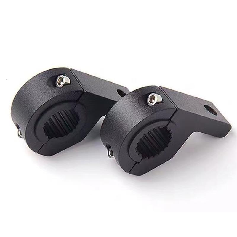 Steel Tube Clamp Bracket for Motorcycle LED Spotlight and Car Bumper Work Light