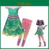 Unicorn Academy Ava Banji Dress With Milk Silk Material And Flared Skirt For Girls Ages 3 To 8 Years