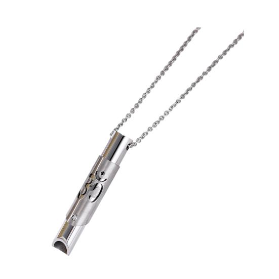 

Дыхательное ожерелье Свисток Кулон Дыхательное ожерелье Ожерелье для снятия тревоги для осознанного успокоения Снятие стресса Медитация